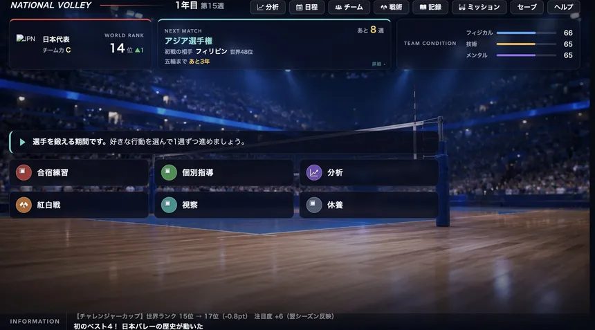 Скриншот 2 к игре National Volley