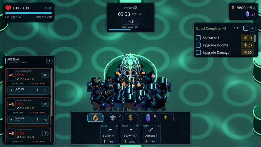 Скриншот 3 к игре Enhance Defence
