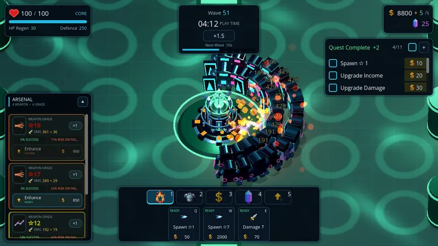 Скриншот 4 к игре Enhance Defence