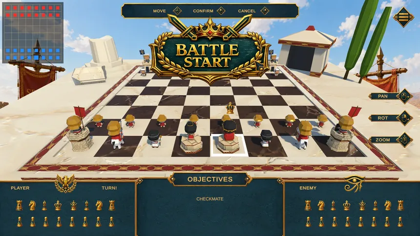 Скриншот 2 к игре Checkmate Kingdoms: Ancient Origin