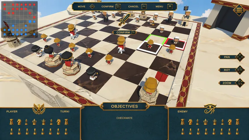 Скриншот 4 к игре Checkmate Kingdoms: Ancient Origin
