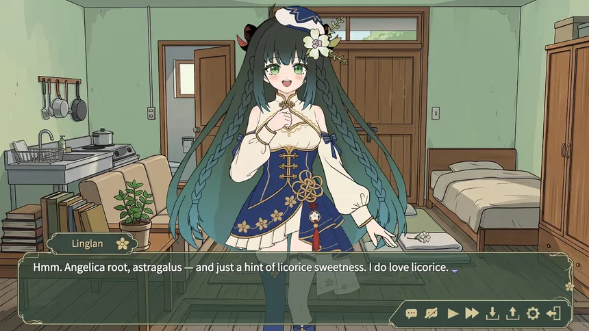 Скриншот 1 к игре Daily Life With The Herb Girl