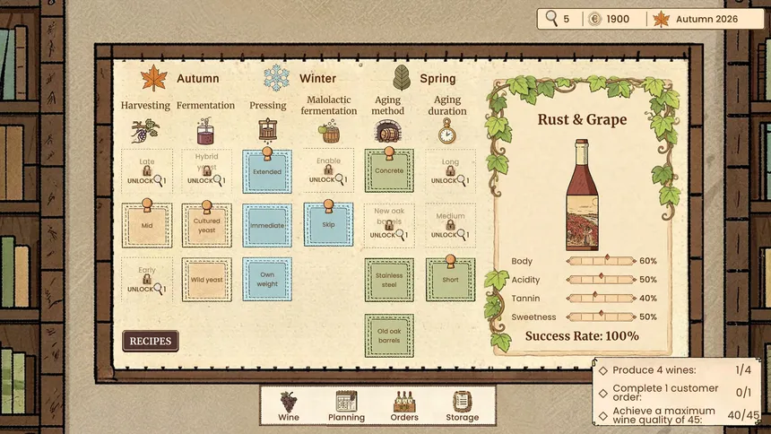 Скриншот 1 к игре The Winery - Winemaking Simulator