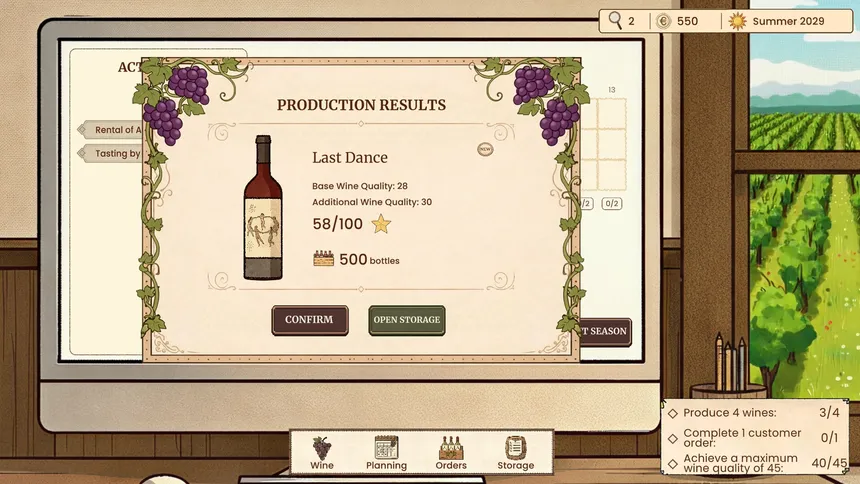 Скриншот 5 к игре The Winery - Winemaking Simulator