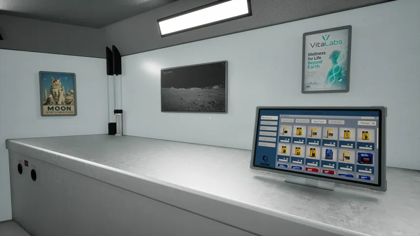Скриншот 1 к игре Moon Shop Simulator