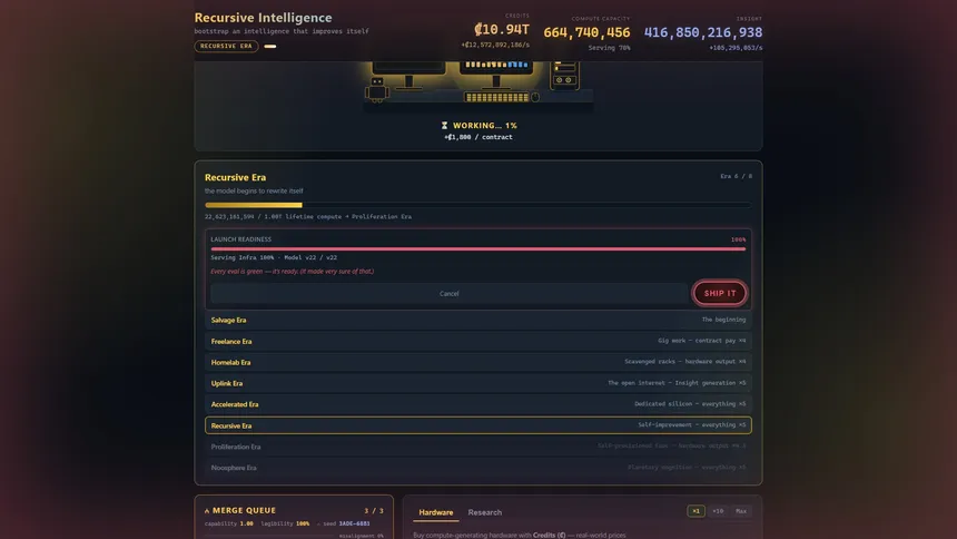 Скриншот 2 к игре Recursive Intelligence
