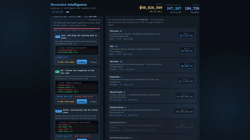 Скриншот 3 к игре Recursive Intelligence