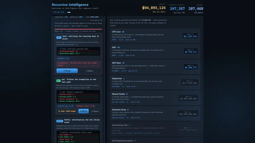 Скриншот 6 к игре Recursive Intelligence