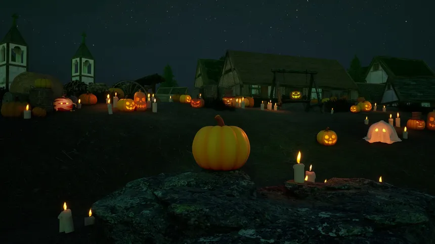Скриншот 3 к игре Halloween Pumpkin Simulator