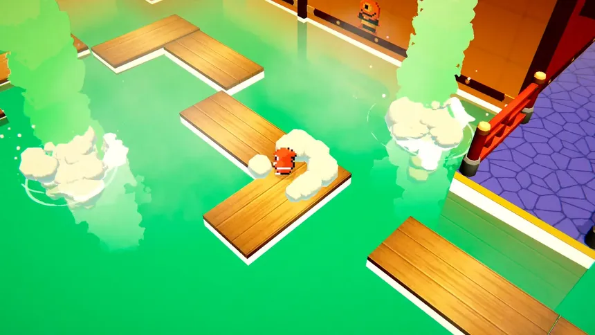 Скриншот 8 к игре Ninja JaJaMaru: Yokai Night Parade