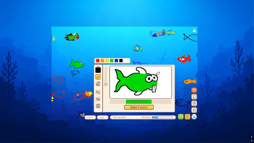 Скриншот 1 к игре Creative Aquarium