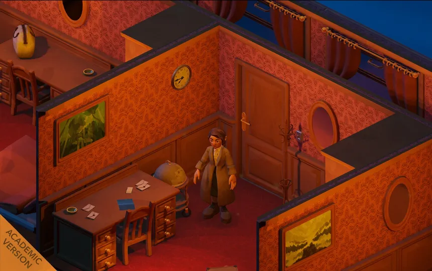 Скриншот 1 к игре Train of Thought - Murder on the Silver Line ACADEMIC VERSION