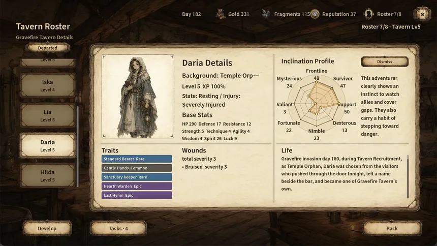Скриншот 1 к игре Gravefire Tavern