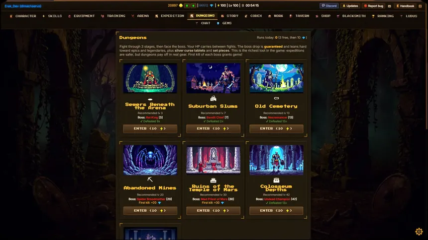 Скриншот 1 к игре Arena Immortalis
