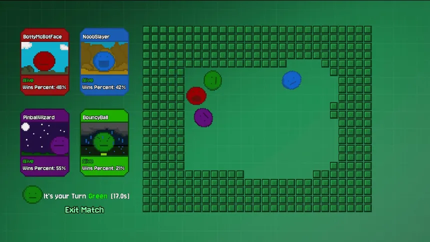 Скриншот 4 к игре Bouncy Ball Battle