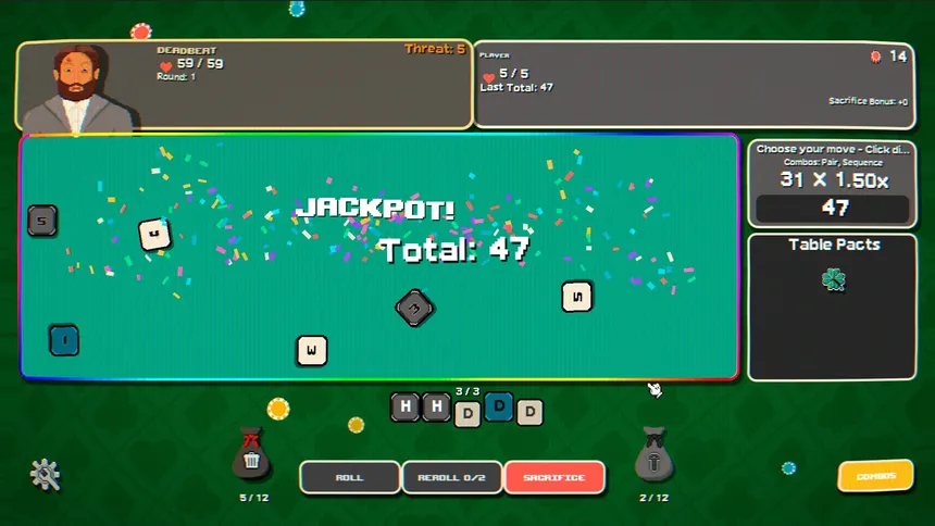 Скриншот 1 к игре Roll or Die