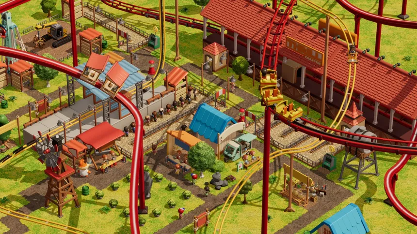 Скриншот 1 к игре RollerCoaster Tycoon Wonderworks