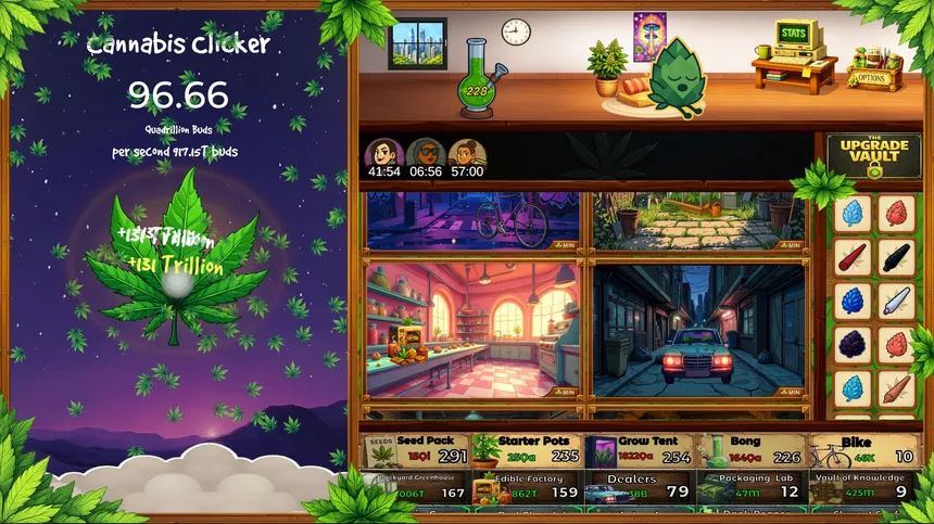 Скриншот 2 к игре Cannabis Clicker