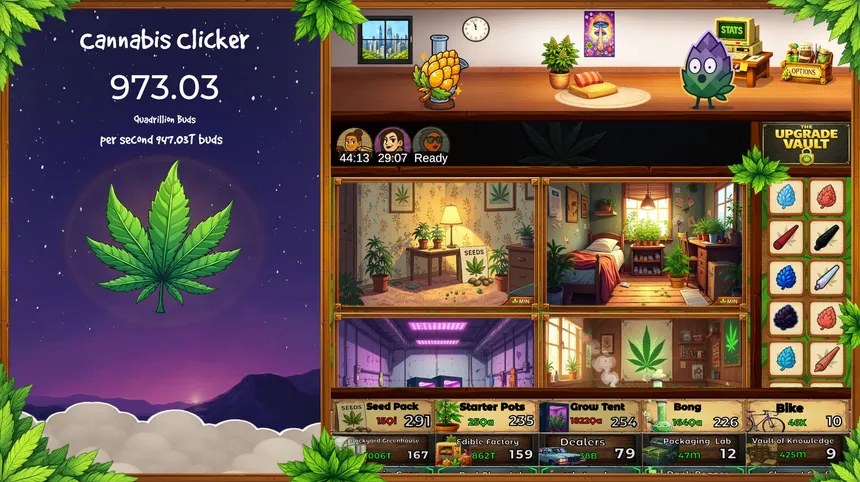 Скриншот 3 к игре Cannabis Clicker
