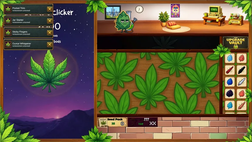 Скриншот 6 к игре Cannabis Clicker
