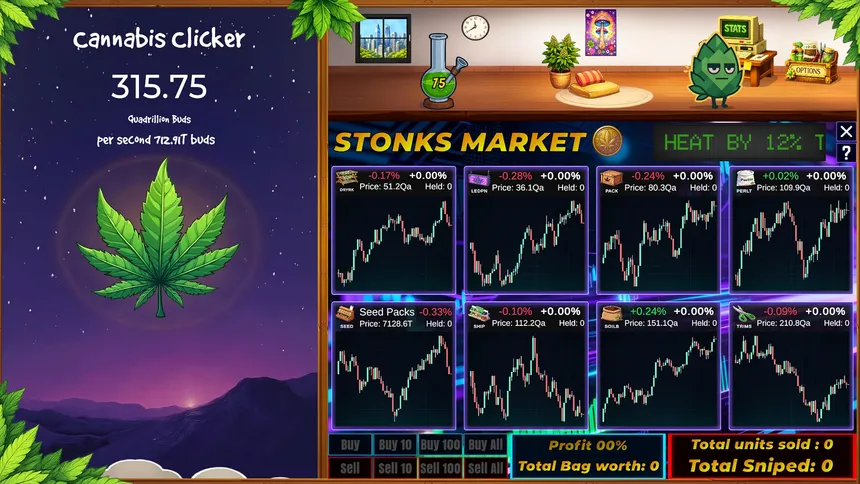 Скриншот 7 к игре Cannabis Clicker