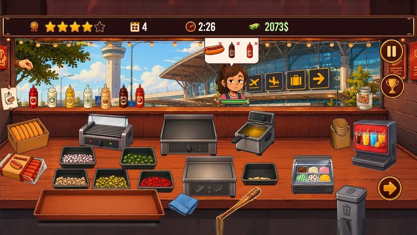 Скриншот 2 к игре Hot Dog Simulator: Food Truck