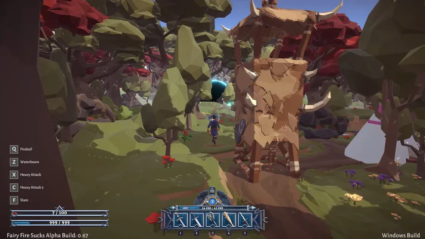 Скриншот 3 к игре RiftQuake: The Adventures of Princess Puffins and the Puffins Gang