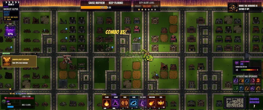 Скриншот 2 к игре Monster Movie Mayhem
