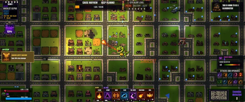 Скриншот 3 к игре Monster Movie Mayhem