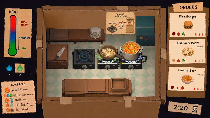 Скриншот 5 к игре Flame, Cats & Kitchen