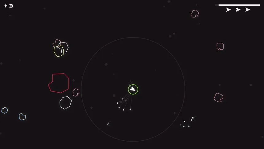 Скриншот 4 к игре Dusteroids