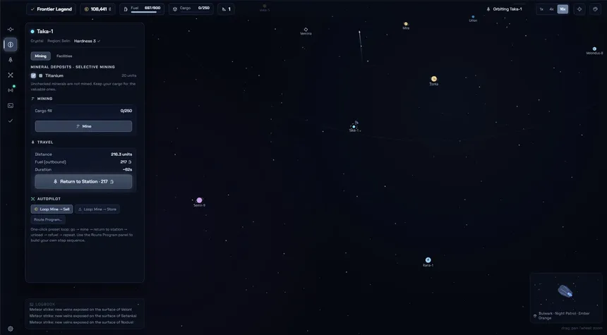 Скриншот 1 к игре Space Travelers