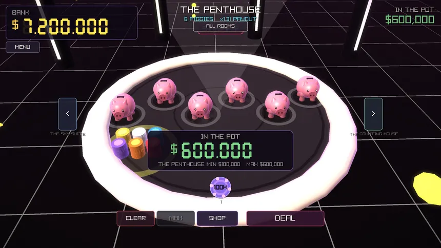 Скриншот 1 к игре Piggy Monte