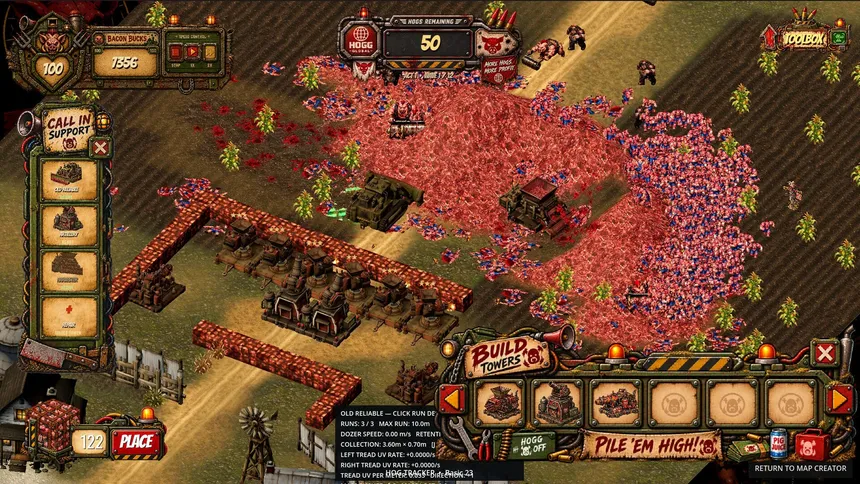 Скриншот 2 к игре Meat Wall