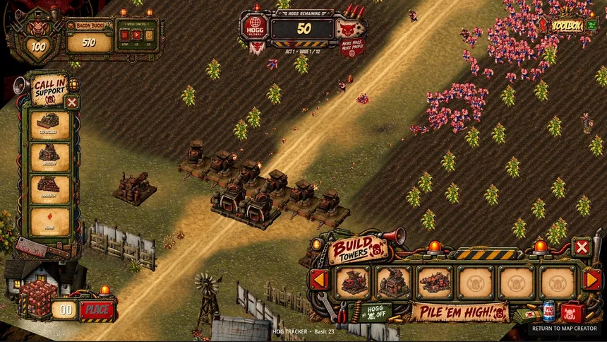 Скриншот 4 к игре Meat Wall