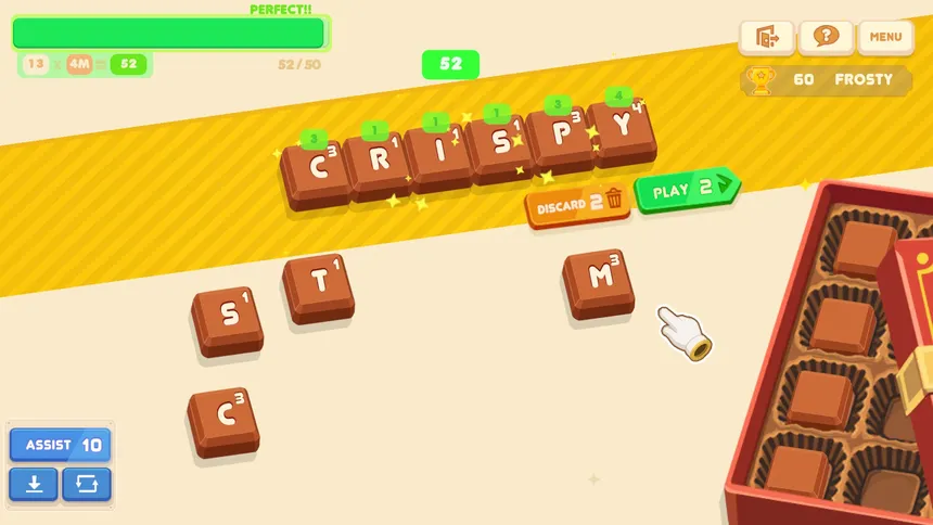 Скриншот 3 к игре Chocoletters