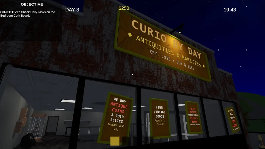 Скриншот 2 к игре Curio by Day, Mafia by Night