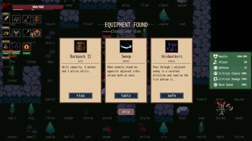 Скриншот 4 к игре Dungeon Typist