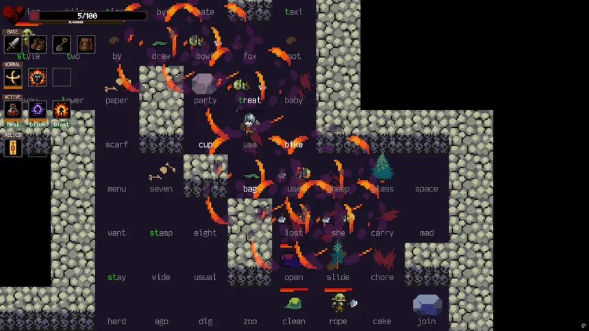 Скриншот 6 к игре Dungeon Typist