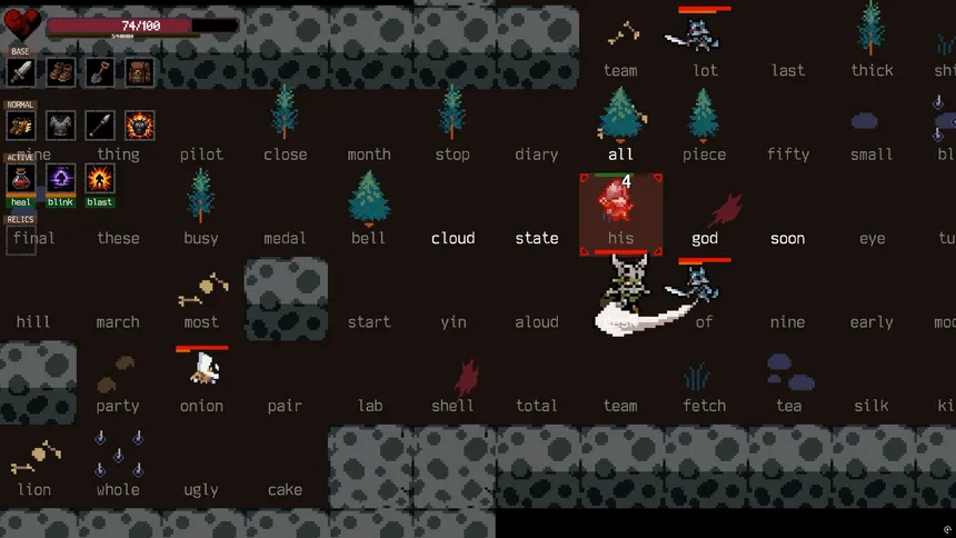 Скриншот 8 к игре Dungeon Typist