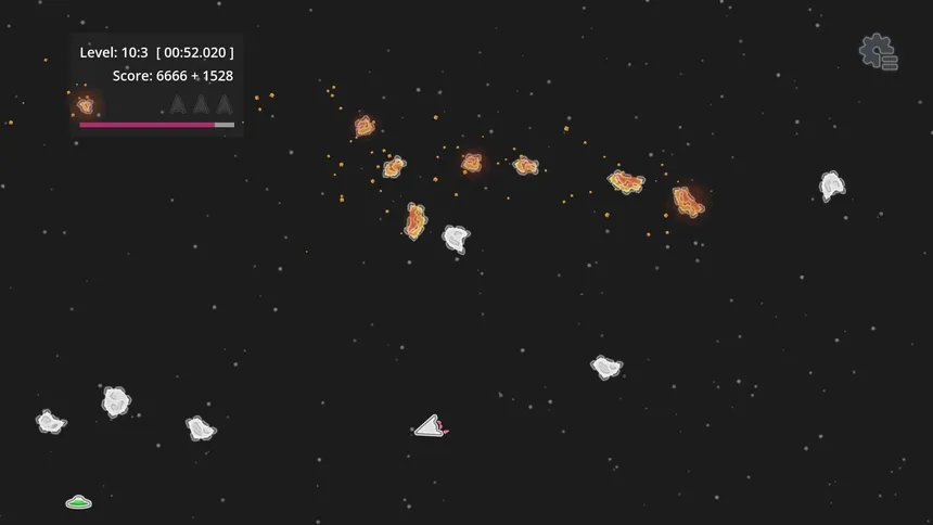 Скриншот 1 к игре Asteroid Destroyer