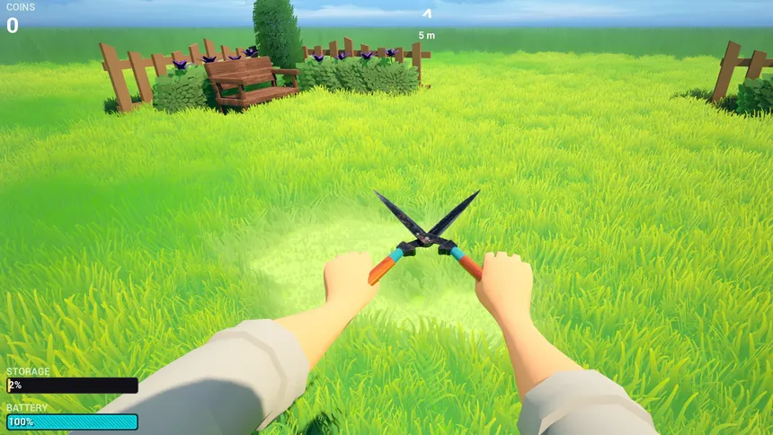 Скриншот 1 к игре Mow A Lawn