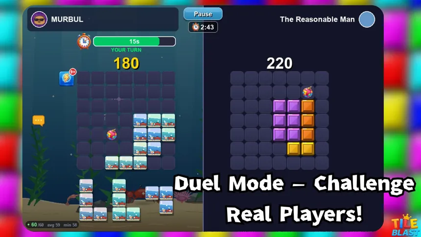 Скриншот 4 к игре Tile Blast - Puzzle Game