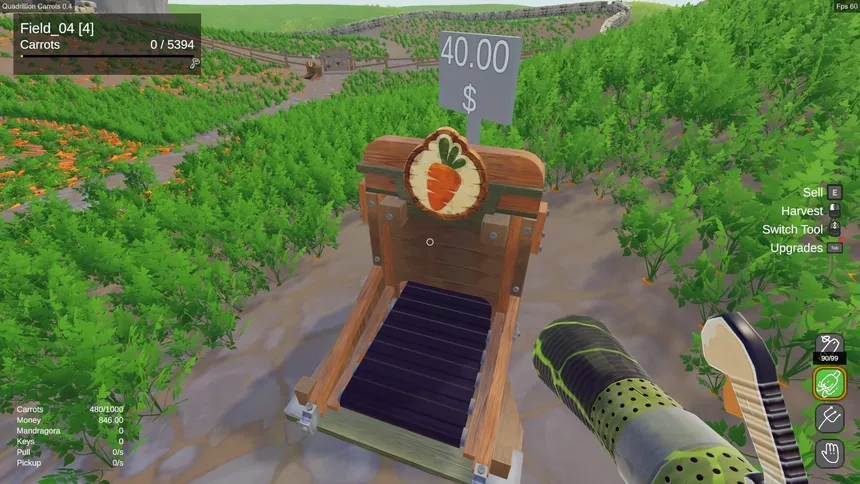 Скриншот 5 к игре Quadrillion Carrots