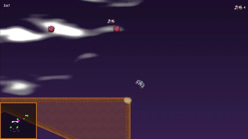 Скриншот 1 к игре Flippy the Spider