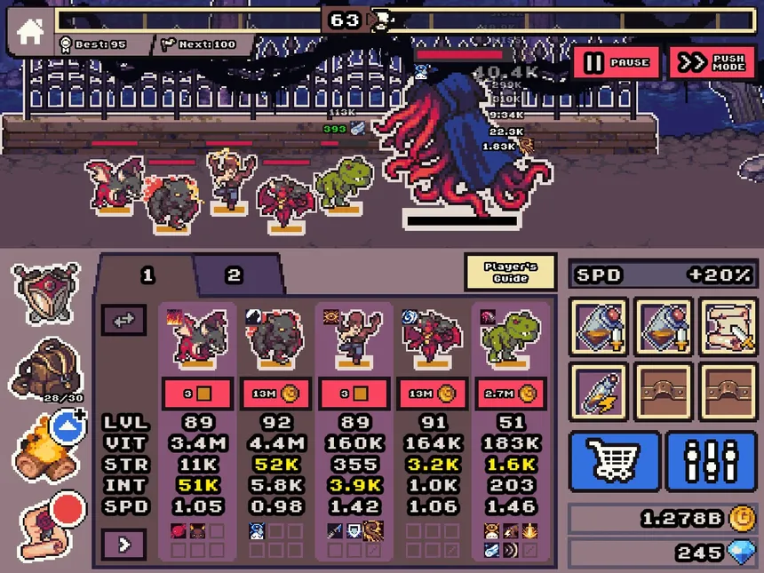 Скриншот 1 к игре Idle Monster Frontier