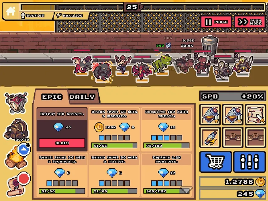 Скриншот 6 к игре Idle Monster Frontier