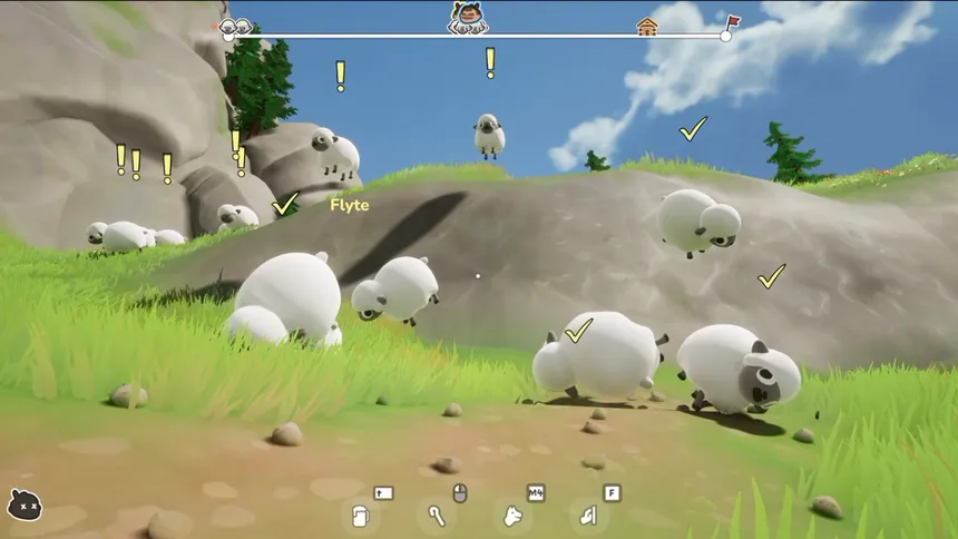 Скриншот 1 к игре Lambslide
