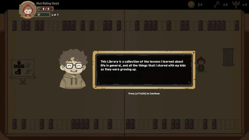 Скриншот 2 к игре Nerdook's Library of Life Stories