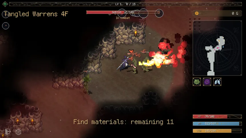 Скриншот 2 к игре Life Is a Dungeon: Lean into It.